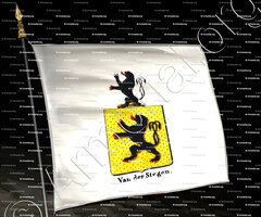 drapeau-VAN DER STEGEN_Armorial royal des Pays-Bas_Europe
