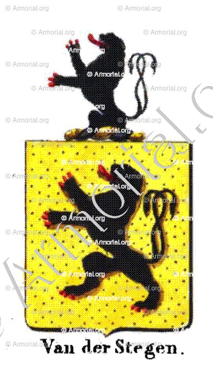 VAN DER STEGEN_Armorial royal des Pays-Bas_Europe