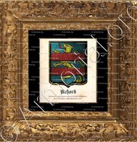 cadre-ancien-or-ACHARD_Armorial des principales maisons et familles du Royaume, par le sieur Pierre-Paul Dubuisson, 1757._France, Europe (+)