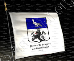 drapeau-MERLE de LA BRUGIÈRE et de  LAVEAUCOUPET_Marche_France (2)