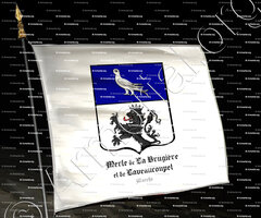 drapeau-MERLE de LA BRUGIÈRE et de  LAVEAUCOUPET_Marche_France (2)