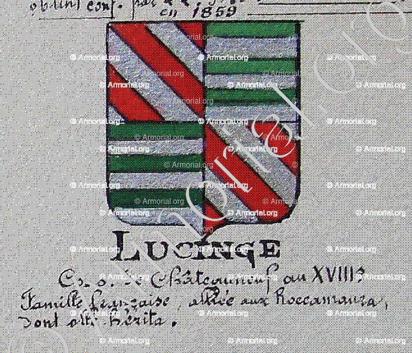 LUCINGE_Armorial Nice. (J. Casal, 1903) (Bibl. mun. de Nice)._France (i)