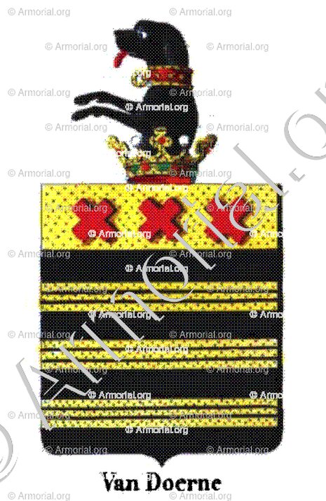 VAN DOERNE_Armorial royal des Pays-Bas_Europe