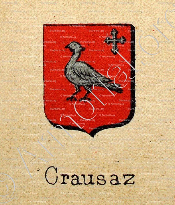 CRAUSAZ_Livre d'Or du Canton de Fribourg (Freiburg), par Alfred Raemy, 1898) - Suisse