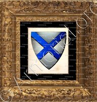 cadre-ancien-or-MARTIN de La FEROUSE_Ancien Duché de Savoie_États de Savoie