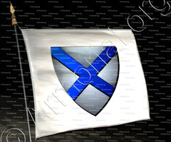drapeau-MARTIN de La FEROUSE_Ancien Duché de Savoie_États de Savoie