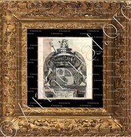 cadre-ancien-or-FOUET_Scuta Fouet Regis Nascitur Inde Manus_France