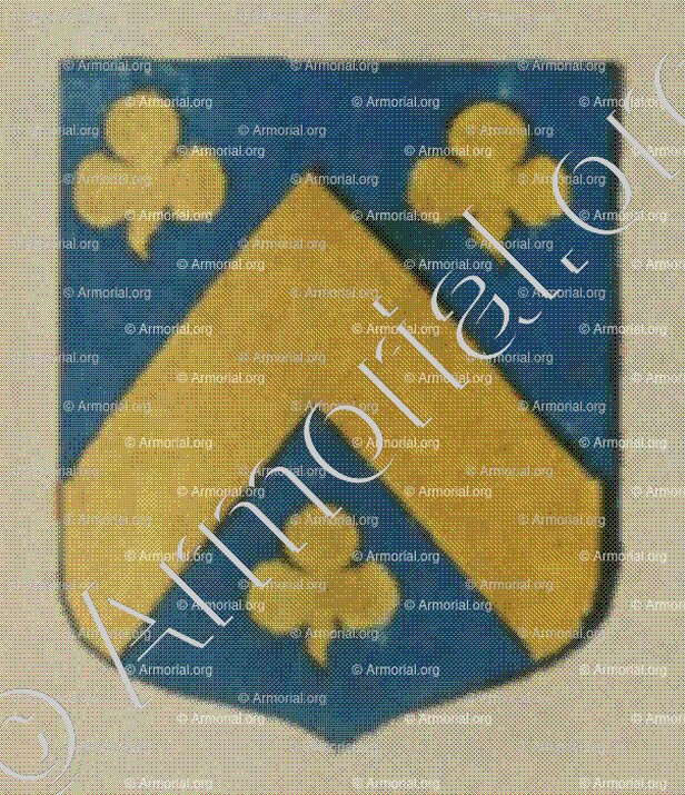 COUDU_Blason enregistré sous le règne de Louis XIV_France