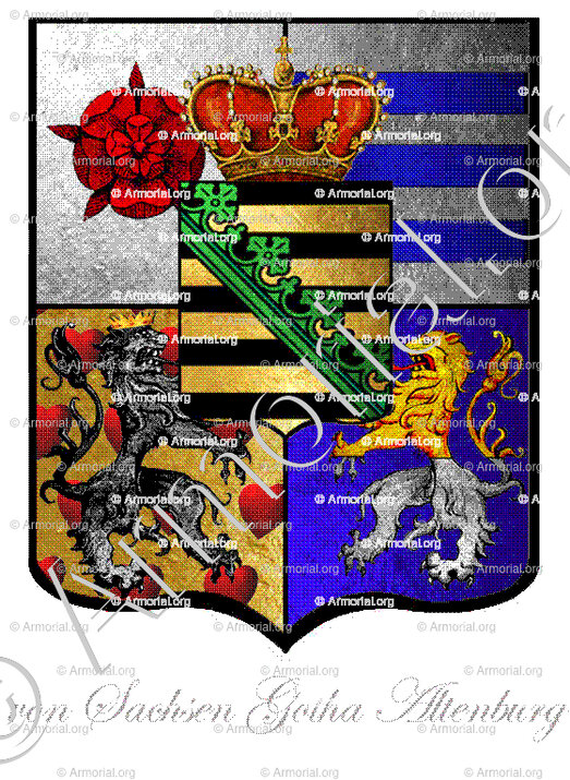 von SACHSEN GOTHA ALTENBURG_Thüringen_Deutschland  (i)