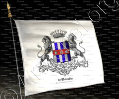 drapeau-de MOLONDIN_Chevalier de Molondin. Estavayer._Suisse