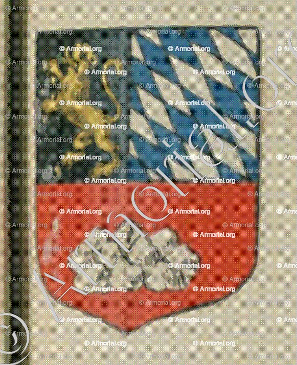 La Seigneurie de la Petite Pierre (Alsace)_Blason enregistré sous le règne de Louis XIV_France 