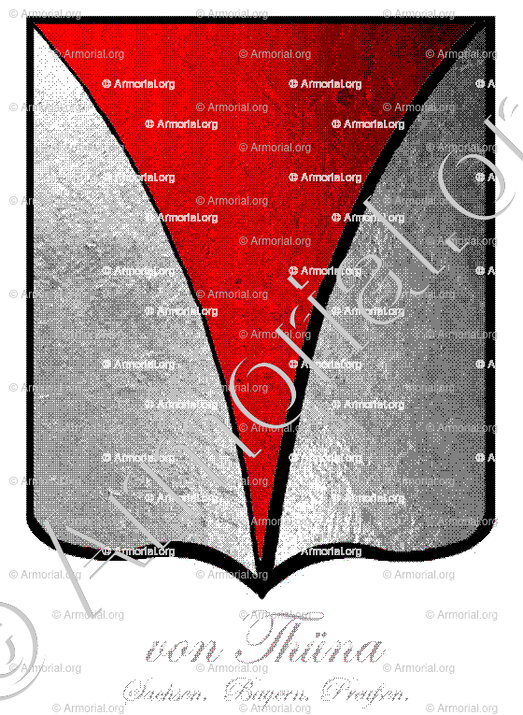 von THÜNA_Sachsen,  Bayern, Preußen._ Deutschland (i)