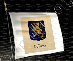 drapeau-DELLEY_Livre d'Or du Canton de Fribourg (Freiburg). (Alfred Raemy, 1898)_Suisse, Schweiz, Svizzera