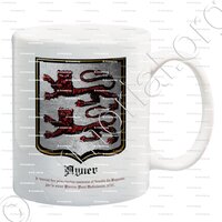 mug-AYNER_Armorial des principales maisons et familles du Royaume, par le sieur Pierre-Paul Dubuisson, 1757._France Europe ()