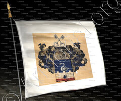 drapeau-MANAIGO_stemma Manaigo 1824_ Eric Manaigo. ()