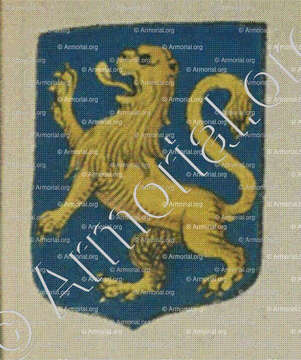 HIESCH (Alsace)_Blason enregistré sous le règne de Louis XIV_France 