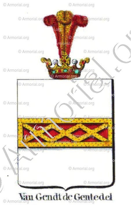 VAN GENDT DE GENTEDEL_Armorial royal des Pays-Bas_Europe