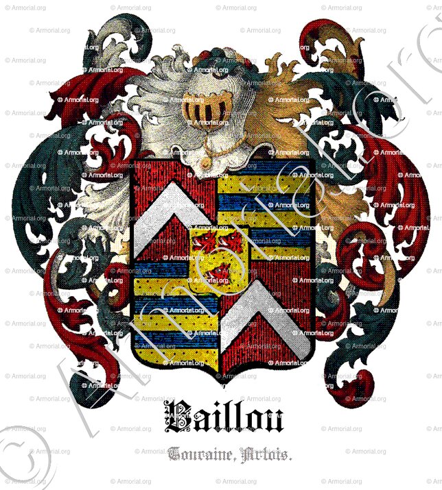 BAILLOU_Touraine, Artois._France