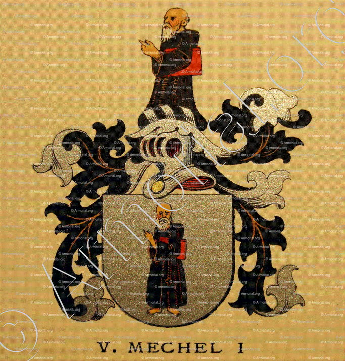 MECHEL_Wappenbuch der Stadt Basel . B.Meyer Knaus 1880_Schweiz 