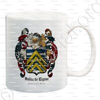 mug-BABIN de LIGNAC_Anobli en 1697,Poitou._France