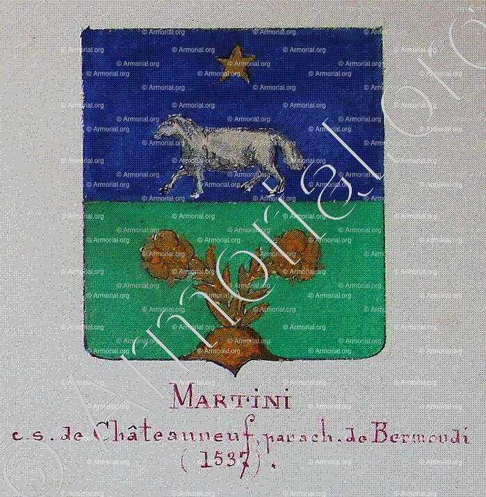 MARTINI_Armorial Nice. (J. Casal, 1903) (Bibl. mun. de Nice) - France (ii)