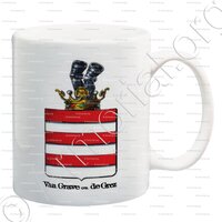 mug-VAN GRAVE ou DE GREZ_Armorial des Pays-Bas par J. de Neufforge_Nederland