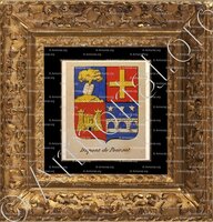 cadre-ancien-or-DUPONT DE POURSAT_Noblesse d'Empire._France