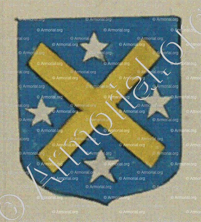 COURBELMO_Blason enregistré sous le règne de Louis XIV_France