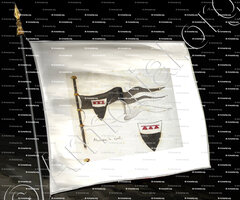 drapeau-de GAND_Boulonnais, Ponthieu, Artois. Archives du Pas-de-Calais._France (ii)