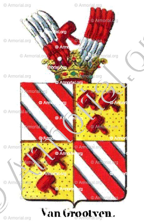 VAN GROOTVEN_Armorial royal des Pays-Bas_Europe