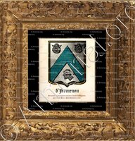 cadre-ancien-or-d'ARMENOU_Armorial des principales maisons et familles du Royaume, par le sieur Pierre-Paul Dubuisson, 1757._France, Europe ()