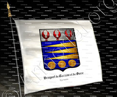 drapeau-BRUYSET de CORNAS et de SURE_Lyonnais_France (2)