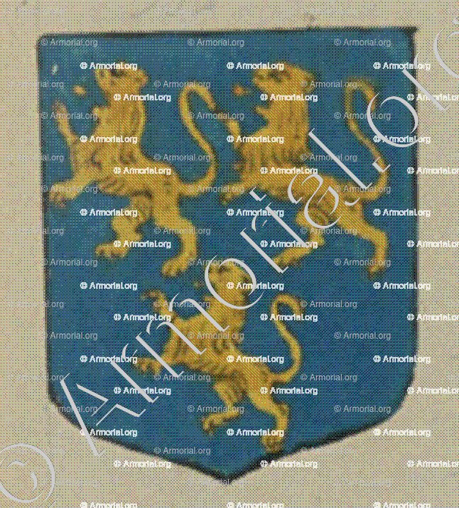 La Seigneurie de Namzen (Alsace)_Blason enregistré sous le règne de Louis XIV_France 