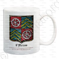 mug-d'ARROS_Armorial des principales maisons et familles du Royaume, par le sieur Pierre-Paul Dubuisson, 1757._France, Europe ()