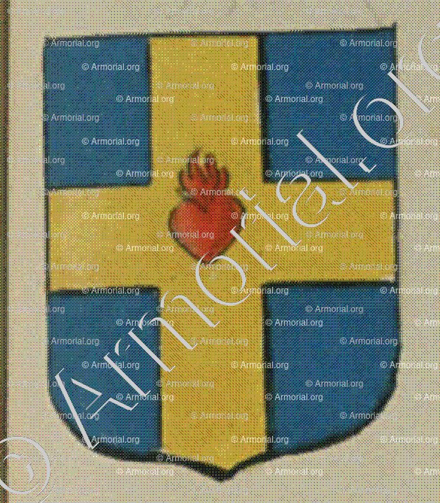 HIMERER ve FRELINGUE (Alsace)_Blason enregistré sous le règne de Louis XIV_France 