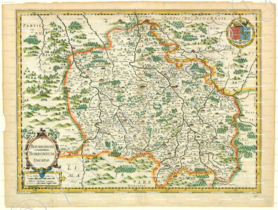 BOURBONNAIS (carte 1631)