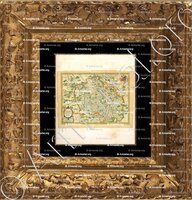 cadre-ancien-or-BOURBONNAIS (carte 1631)_Bourbonois. Borbonium Ducatus - 1631_France (0)+ contrsté