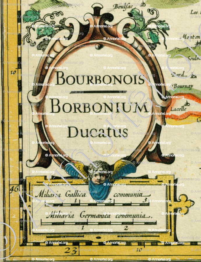 BOURBONNAIS (carte 1631)