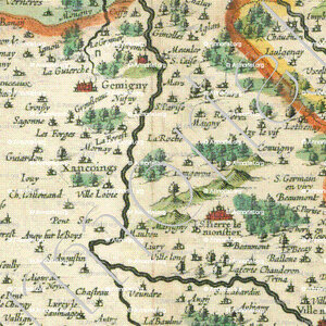 BOURBONNAIS (carte 1631)_Bourbonois. Borbonium Ducatus - 1631_France (5)