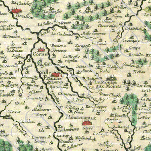 BOURBONNAIS (carte 1631)_Bourbonois. Borbonium Ducatus - 1631_France (7)