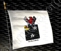 drapeau-VAN HEYEMBEKE_Armorial royal des Pays-Bas_Europe