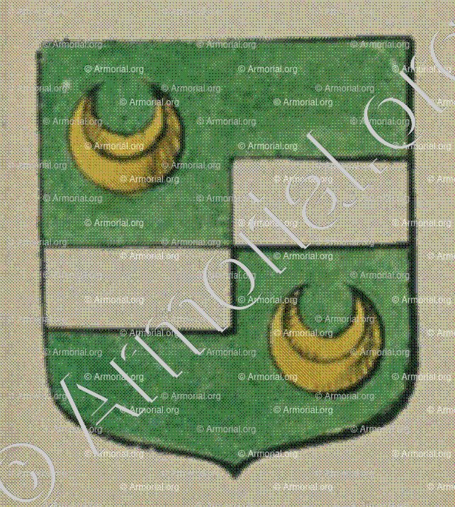 COUTZ_Blason enregistré sous le règne de Louis XIV_France