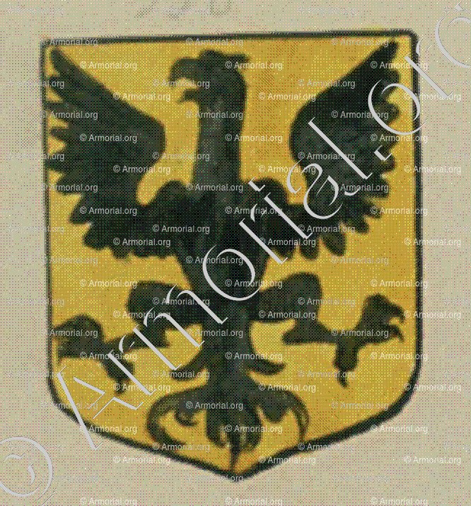 La Seigneurie de Sashem (Sausheim) (Alsace)_Blason enregistré sous le règne de Louis XIV_France 