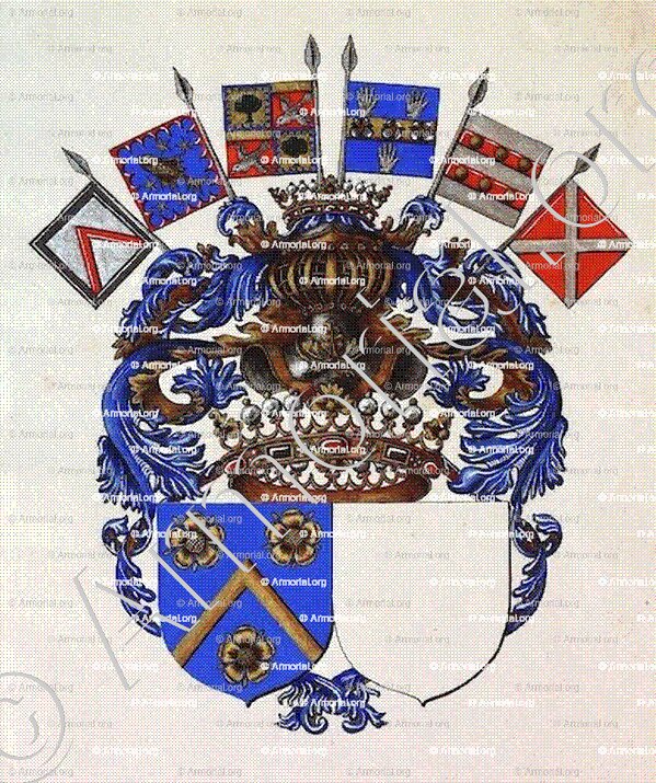 d'ALICHAMP_Champagne, seigneur de Breil, de Flaméricourt, d'Espagne._France Espagne