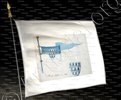 drapeau-de LILLE_Boulonnais, Ponthieu, Artois. Archives du Pas-de-Calais._France