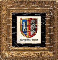 cadre-ancien-or-MARTINEZ de AYALA_Vizcaya, Navarra, Murcia, Granada, Valladolid, La Rioja._España