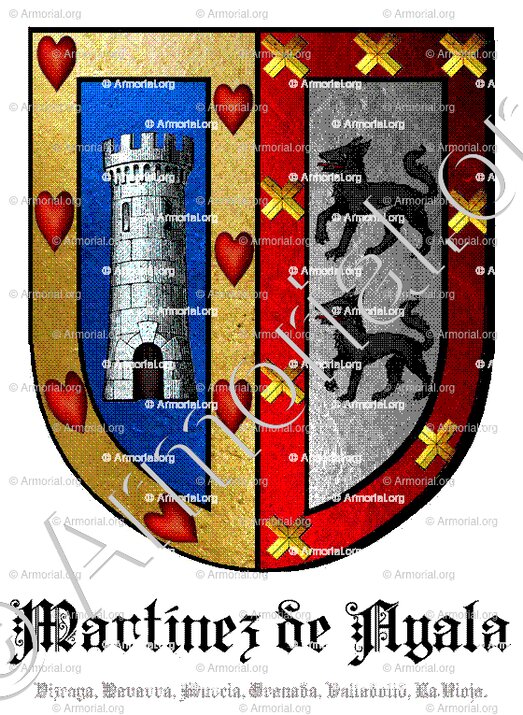 MARTINEZ de AYALA_Vizcaya, Navarra, Murcia, Granada, Valladolid, La Rioja._España
