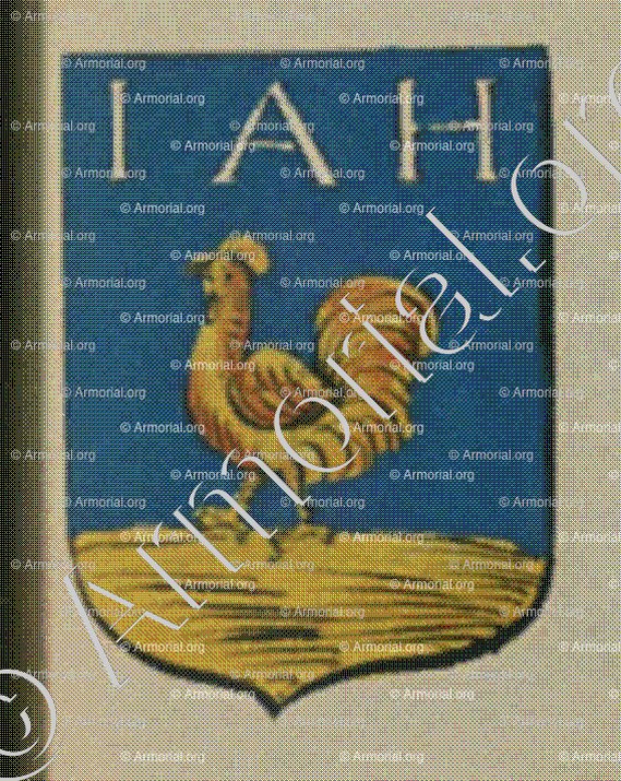 HIRCHENHAN (Alsace)_Blason enregistré sous le règne de Louis XIV_France 