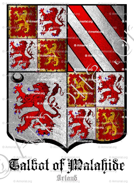 TALBOT of MALAHIDE_Baron Talbot of Malahide_Irland
