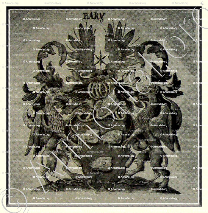 de BARY von TOURNAI_Basler adels und wappenbriefe. (Staehelin, 1916)_Schweiz Suisse Svizzera Switzerland